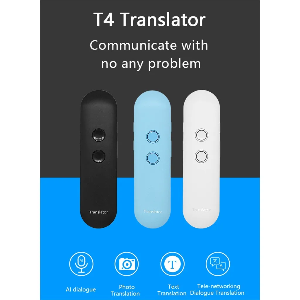 HIPERDEAL Easy Trans Smart Language Translator Device Electronic Pocket Voice for Travel 8.12
HIPERDEAL Easy Trans Smart Language Translator Device Electronic Pocket Voice for Travel 8.12