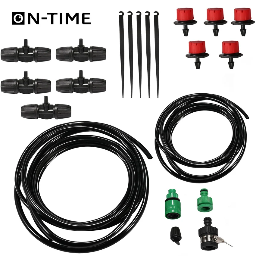 Drip Irrigation Drippers Automatic Garden Watering Kit Drip Watering System with Adjustable Drippers
Drip Irrigation Drippers Automatic Garden Watering Kit Drip Watering System with Adjustable Drippers