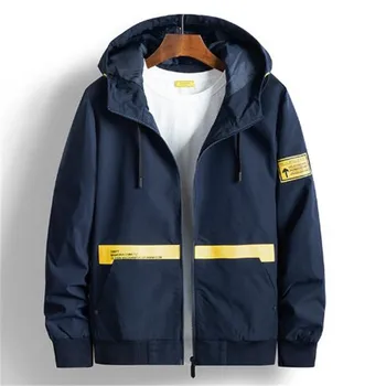 Spring autumn new men's casual slim youth jacket handsome trend hooded windbreaker stand collar jacket jackets coat Outerwear
Spring autumn new men's casual slim youth jacket handsome trend hooded windbreaker stand collar jacket jackets coat Outerwear
