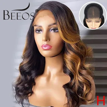 Beeos 180% 4*4 Closure Lace Wigs Ombre Colored Body Wave Brazilian Remy Human Wigs Pre Plucked Hairline Bleached Knots
Beeos 180% 4*4 Closure Lace Wigs Ombre Colored Body Wave Brazilian Remy Human Wigs Pre Plucked Hairline Bleached Knots