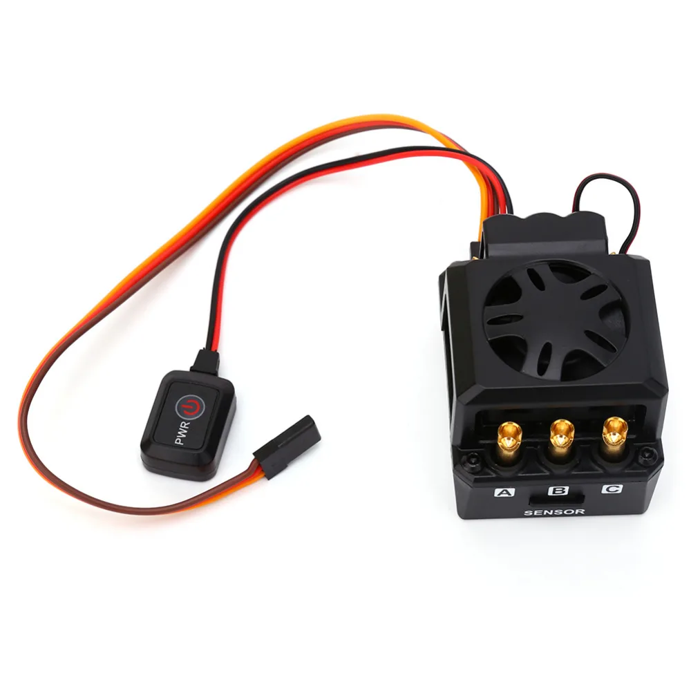 Hot TS150A 150A felt ESC Speed Controller For 1/8 RC Car Truck Buggy Powerful Car Truck Buggy 1/8 RC Brushless Motor Sensored ES
Hot TS150A 150A felt ESC Speed Controller For 1/8 RC Car Truck Buggy Powerful Car Truck Buggy 1/8 RC Brushless Motor Sensored ES