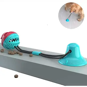 2020 Pet Molar Bite Toy Multifunction Floor Suction Cup Dog Toy With Ball Interactive Elasticity Food Extra-tough Rubber Toy
2020 Pet Molar Bite Toy Multifunction Floor Suction Cup Dog Toy With Ball Interactive Elasticity Food Extra-tough Rubber Toy