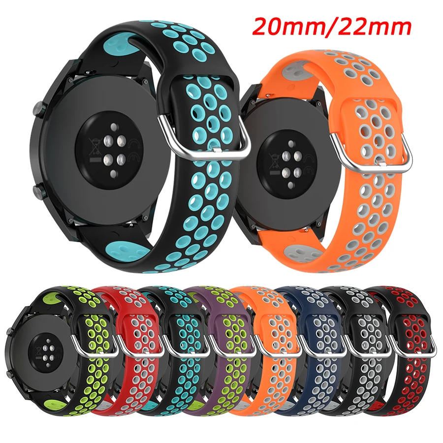 

For Amazfit GTR 2 Strap Sport Wristband Replacement Bracelet for Xiaomi Huami Amazfit Bip/GTS/Pace/Stratos 2S 3 Watch Band Belt