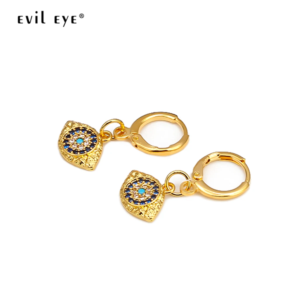 EVIL EYE Micro Pave Zircon Drop Earrings Gold Silver Color Turkish Eye Dangle Earrings Jewelry for Women Ladies Girls EY6543
EVIL EYE Micro Pave Zircon Drop Earrings Gold Silver Color Turkish Eye Dangle Earrings Jewelry for Women Ladies Girls EY6543