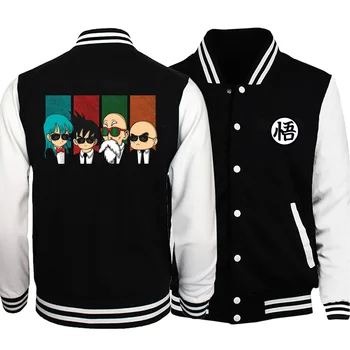 2019 New Japan Anime Dargon Ball Master Roshi Baseball Uniform Jackets Fashion Casual Men Bomber Jackets Harajuku Men Streetwear
2019 New Japan Anime Dargon Ball Master Roshi Baseball Uniform Jackets Fashion Casual Men Bomber Jackets Harajuku Men Streetwear