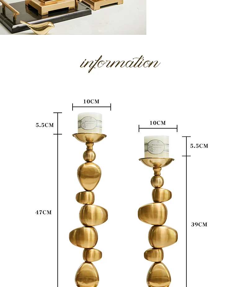 Luxtry Stacking Irregular Geometric Metal Blocks Ornament Candlestick Holder For Dining Table Wedding Christmas Home Decoration Luxtry Stacking Irregular Geometric Metal Blocks Ornament Candlestick Holder For Dining Table Wedding Christmas Home Decoration