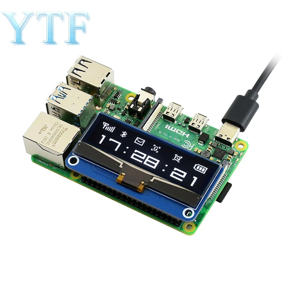 Raspberry Pi 4B 2.23 inch OLED display Expansion board module Support SPI/I2C / Jetson Nano Raspberry Pi 4B
Raspberry Pi 4B 2.23 inch OLED display Expansion board module Support SPI/I2C / Jetson Nano Raspberry Pi 4B
