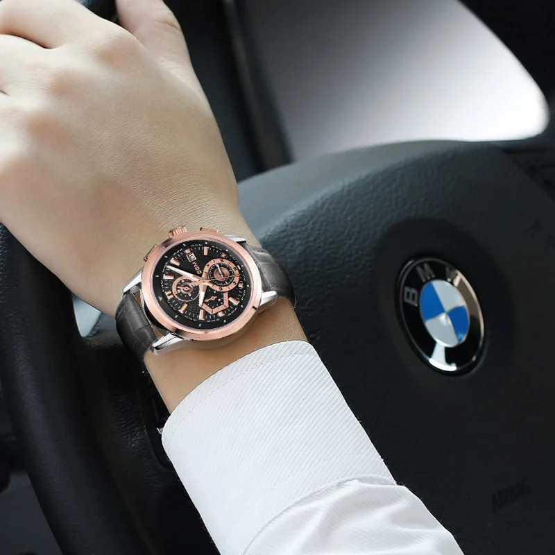 DOM (Dom) Watch Men Steel Belt Series Quartz Multi-functional Sports MEN'S Watch
DOM (Dom) Watch Men Steel Belt Series Quartz Multi-functional Sports MEN'S Watch