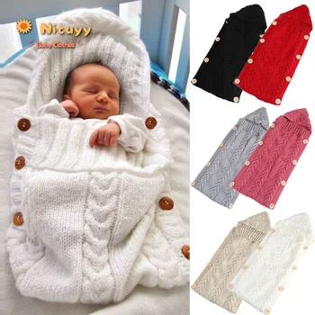 2020 Xmas Newborn Infant Baby Boy Girl Blanket Knit Crochet Winter Warm Swaddle Children Wrap Soft Sleeping Bag Solid Buttons
2020 Xmas Newborn Infant Baby Boy Girl Blanket Knit Crochet Winter Warm Swaddle Children Wrap Soft Sleeping Bag Solid Buttons