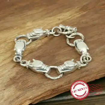 S925 sterling silver men's bracelet personality classic fashion accessories domineering faucet shape 2018 new gift to send lover
S925 sterling silver men's bracelet personality classic fashion accessories domineering faucet shape 2018 new gift to send lover