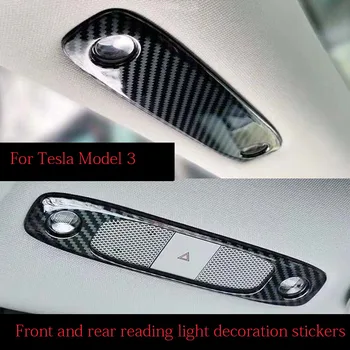 Car Interior Stickers For Tesla Model 3 Front and rear reading light decoration stickers modification sticker car styling 2pcs
Car Interior Stickers For Tesla Model 3 Front and rear reading light decoration stickers modification sticker car styling 2pcs