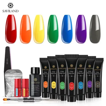 SAVILAND 15ml UV Builder Gel Color Acrylic Gel Kits Sets Fast Hard Nail Extension Soak Off UV Gel Nail Polish for Manicure
SAVILAND 15ml UV Builder Gel Color Acrylic Gel Kits Sets Fast Hard Nail Extension Soak Off UV Gel Nail Polish for Manicure