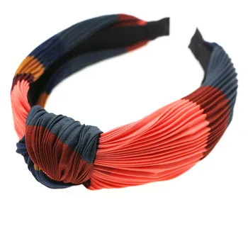 Pleated Fabric Heart Knot Hairband Knotted Headband customized Hair Accessories
Pleated Fabric Heart Knot Hairband Knotted Headband customized Hair Accessories