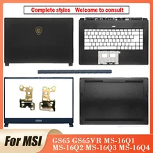 For MSI GS65 GS65VR MS-16Q1 MS-16Q2 MS-16Q3 MS-16Q4 NEW Laptop LCD Back Cover/Front Bezel/Hinges/Palmrest/Bottom Case MSI GS65
For MSI GS65 GS65VR MS-16Q1 MS-16Q2 MS-16Q3 MS-16Q4 NEW Laptop LCD Back Cover/Front Bezel/Hinges/Palmrest/Bottom Case MSI GS65