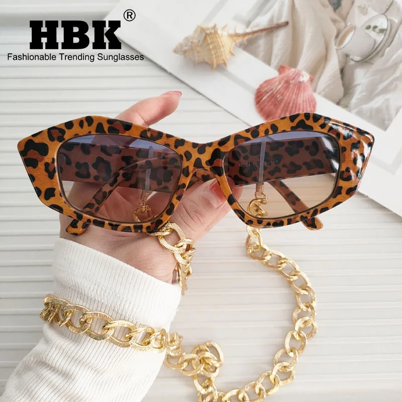 Женские Асимметричные очки HBK с тигровым принтом, винтажные уникальные очки «кошачий глаз» в оправе, женские элегантные очки с цепочкой
Женские Асимметричные очки HBK с тигровым принтом, винтажные уникальные очки «кошачий глаз» в оправе, женские элегантные очки с цепочкой
