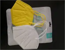 Mascarilla ffp2ce kn95 de 5 capas para adultos, máscara facial protectora, kn95, FFP2, certificada, 5-100 Uds.