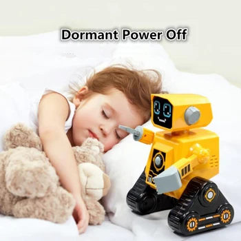 High Tech Intelligent Engineering Early Education RC Robot Children Toy One Key Demonstration Electric Music Light Story Machine
High Tech Intelligent Engineering Early Education RC Robot Children Toy One Key Demonstration Electric Music Light Story Machine