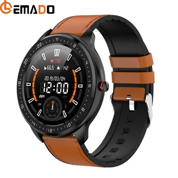 Lemado Zinc Alloy Case Full Touch Round Screen Smart Watch Men Women Automatic Heart Rate Detection Smartwatch For Android IOS
Lemado Zinc Alloy Case Full Touch Round Screen Smart Watch Men Women Automatic Heart Rate Detection Smartwatch For Android IOS