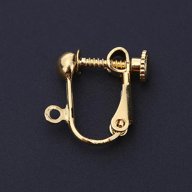 20Pcs Brass Screw ear clip Non-Pierced Earring Converter with Loop Plastic Earring Pads Earrings Jewelry Findings Component
20Pcs Brass Screw ear clip Non-Pierced Earring Converter with Loop Plastic Earring Pads Earrings Jewelry Findings Component
