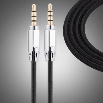 1pcs Aux Stereo Cable 3.5mm Male To Male Dual-Shielded Premium Auxiliary Cord Polished Metal Connectors
1pcs Aux Stereo Cable 3.5mm Male To Male Dual-Shielded Premium Auxiliary Cord Polished Metal Connectors