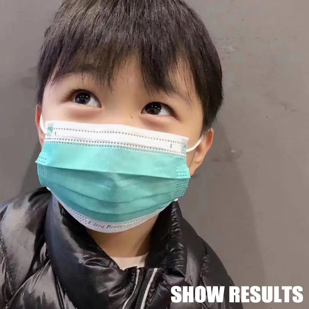50 Pcs Kid Face Masks Disposable Face Mouthmask for Child Earloop Anti Dust Mask Breathing Safety Protection Masks
50 Pcs Kid Face Masks Disposable Face Mouthmask for Child Earloop Anti Dust Mask Breathing Safety Protection Masks