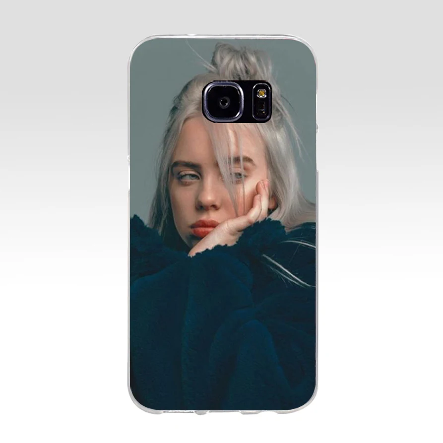 billie eilish girl gift soft silicone tpu cover phone case 