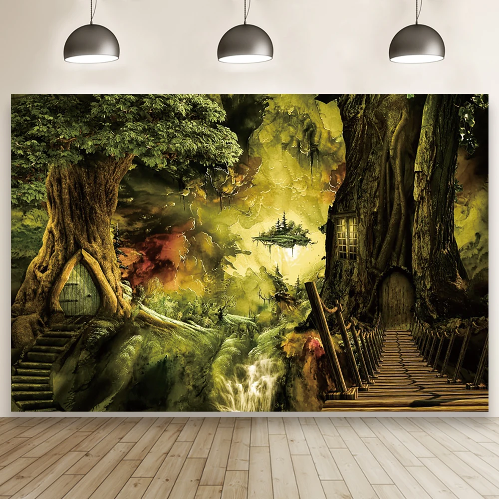 Fairytale Forest Old Tree Kids Portrait Photography Background Birthday Party Baby Shower Photocall Backdrop Family Photo Studio
Fairytale Forest Old Tree Kids Portrait Photography Background Birthday Party Baby Shower Photocall Backdrop Family Photo Studio