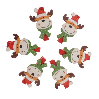 6 Pieces Christmas Themed Wooden Crafts Pegs Paper Photos Hanging Clips Embellishments for Christmas Home Party Decoration
6 Pieces Christmas Themed Wooden Crafts Pegs Paper Photos Hanging Clips Embellishments for Christmas Home Party Decoration