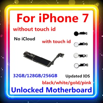 For iPhone 7 Motherboard without / with Touch ID,Unlocked IOS Update for iphone7 logic board with Chips 32gb / 128gb / 256gb
For iPhone 7 Motherboard without / with Touch ID,Unlocked IOS Update for iphone7 logic board with Chips 32gb / 128gb / 256gb