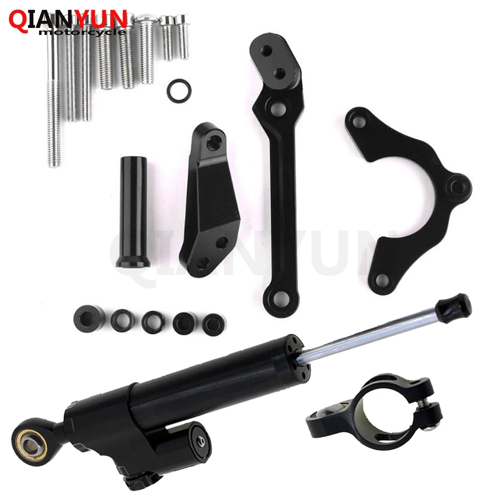 Motorcycle shock absorber direction damper bracket steering buffer draw ruler titanium size suitable for kawasaki Z900 2017-2019
Motorcycle shock absorber direction damper bracket steering buffer draw ruler titanium size suitable for kawasaki Z900 2017-2019