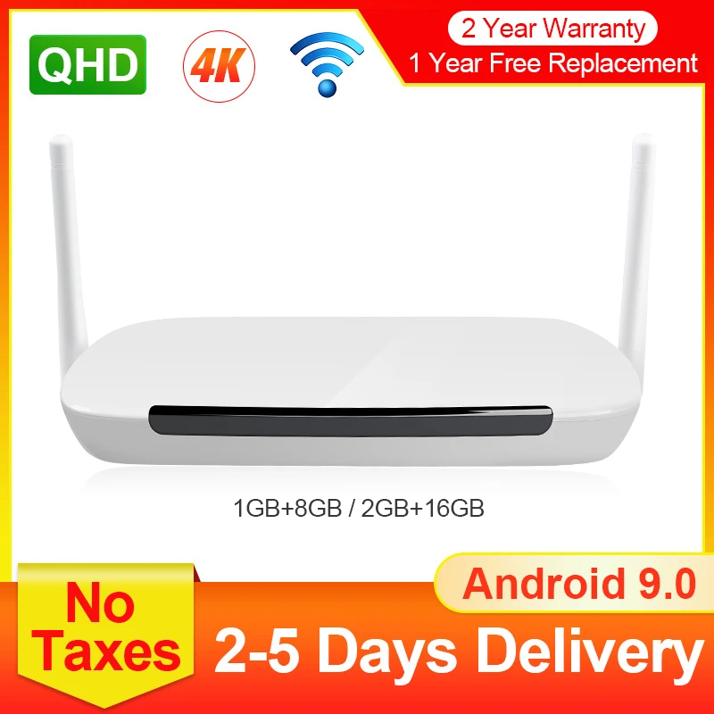 Leadcool Smart TV BOX Q9 Android 9.0 1G8G Amlogic S905W Quad Core Full HD Built In 2.4G Wireless 2G16G 4K UHD TV BOX Q9 Leadcool
Leadcool Smart TV BOX Q9 Android 9.0 1G8G Amlogic S905W Quad Core Full HD Built In 2.4G Wireless 2G16G 4K UHD TV BOX Q9 Leadcool