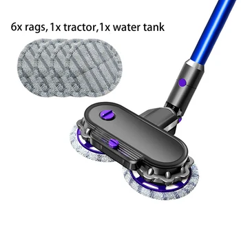 1*Mop Head+6*Mop Cloth + Water Tank Replacement For Dyson V7 V8 V10 V11 Vacuum Cleaner Parts Mopping Cloths Cleaning Mop Head
1*Mop Head+6*Mop Cloth + Water Tank Replacement For Dyson V7 V8 V10 V11 Vacuum Cleaner Parts Mopping Cloths Cleaning Mop Head