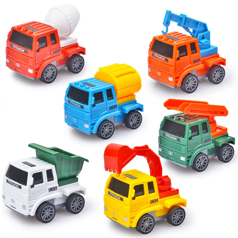 1PCS Children's Mini Toy Car Trailer Car Model Boy 1-2-3 Years Old Pull Back Car Cartoon Engineering Truck Fire Truck Kids Gifts
1PCS Children's Mini Toy Car Trailer Car Model Boy 1-2-3 Years Old Pull Back Car Cartoon Engineering Truck Fire Truck Kids Gifts