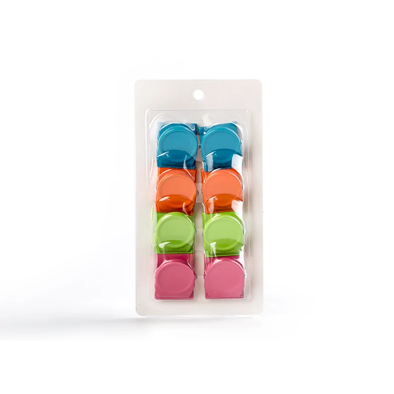 Magnet Clamp Office Folder Color Creative Metal Clip 8 Pack Magnetic Clip Refrigerator Magnetic Clip
Magnet Clamp Office Folder Color Creative Metal Clip 8 Pack Magnetic Clip Refrigerator Magnetic Clip