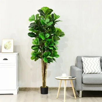 6-Feet Artificial Indoor-Outdoor Home Decorative Planter Natural Trunks Leaves and Artificial Moss Simulation Tree HW61302
6-Feet Artificial Indoor-Outdoor Home Decorative Planter Natural Trunks Leaves and Artificial Moss Simulation Tree HW61302
