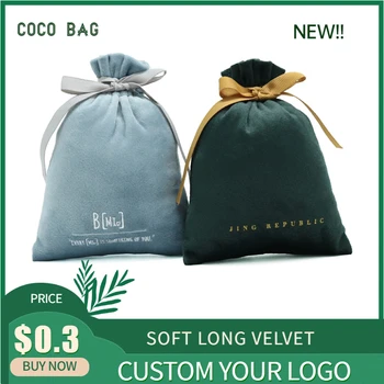 Super Soft Silk Velvet Bag For Jewelry Packaging Fannel Cloth Ribbon Drawstring Storage Pouches Beads Gift Cosmetic Storage Bag 
Super Soft Silk Velvet Bag For Jewelry Packaging Fannel Cloth Ribbon Drawstring Storage Pouches Beads Gift Cosmetic Storage Bag