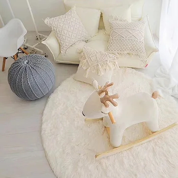 Children Room Soft Plush Artificial Sheepskin Rug Chair Bedroom Mat Decorative Wool Warm Hairy Carpet Seat Covers Washable Round
Children Room Soft Plush Artificial Sheepskin Rug Chair Bedroom Mat Decorative Wool Warm Hairy Carpet Seat Covers Washable Round
