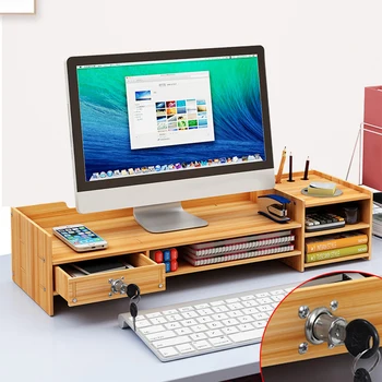 Super Size Wooden Computer Stand Holder Security Table Book Holder Rack For Home Office Home Storage stand With Locked Drawer
Super Size Wooden Computer Stand Holder Security Table Book Holder Rack For Home Office Home Storage stand With Locked Drawer