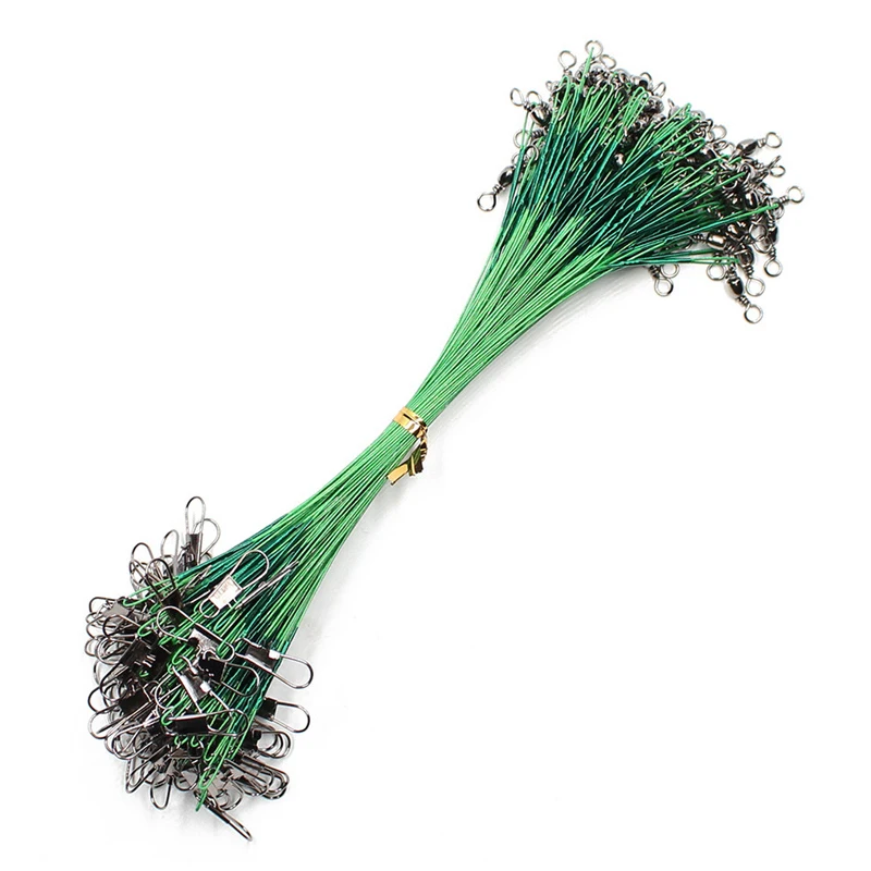 Anti Bite Steel Fishing Line Steel Wire Leader With Swivel Fishing Accessory Lead Core Leash Fishing Wire 15CM-50CM
Anti Bite Steel Fishing Line Steel Wire Leader With Swivel Fishing Accessory Lead Core Leash Fishing Wire 15CM-50CM