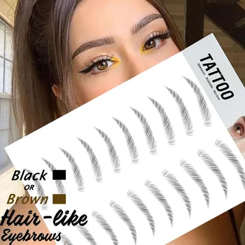 4D Imitation Ecological Eyebrows Natural Waterproof Lasting 4D Hair-like Eyebrow Tattoo Sticker Water-based Lazy Brow stickers
4D Imitation Ecological Eyebrows Natural Waterproof Lasting 4D Hair-like Eyebrow Tattoo Sticker Water-based Lazy Brow stickers