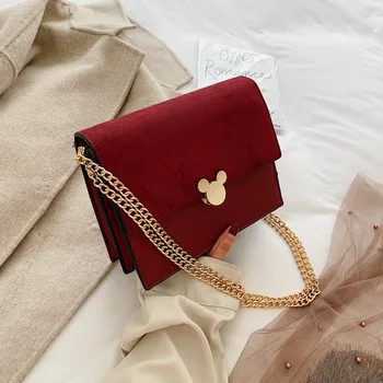 Disney Mickey mouse Women's bag cute minnie messenger bag shoulder messenger bag fashion check ladies chain bag cartoon handbag
Disney Mickey mouse Women's bag cute minnie messenger bag shoulder messenger bag fashion check ladies chain bag cartoon handbag