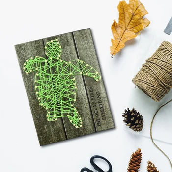 Fdit Sea Turtle Pattern Nail String Art Kit 3D Drawing Nails Winding Lines Winding Drawing For House Decoration
Fdit Sea Turtle Pattern Nail String Art Kit 3D Drawing Nails Winding Lines Winding Drawing For House Decoration