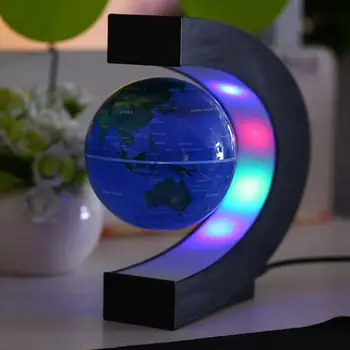 Magnetic Floating Globe with LED Lights, C Shape Magnetic Levitation Floating Globe World Map lamp for Desk Decoration
Magnetic Floating Globe with LED Lights, C Shape Magnetic Levitation Floating Globe World Map lamp for Desk Decoration