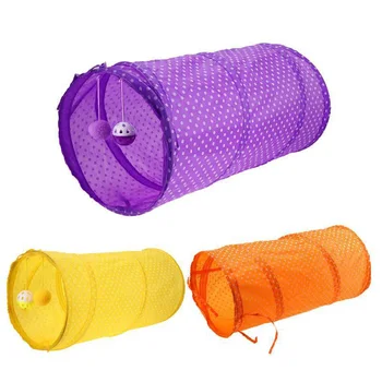 3 Color Cat Toy, Funny Cat Tunnel, 2 Holes Game Tubes, Foldable Kitty Toy, Puppy Toys, Dog Chat Tunnel 
3 Color Cat Toy, Funny Cat Tunnel, 2 Holes Game Tubes, Foldable Kitty Toy, Puppy Toys, Dog Chat Tunnel