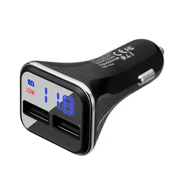 Universal Dual 2 USB 5V 4.8A Intelligent Identification Port with LED Display Car Charger Adapter Auto Accessories
Universal Dual 2 USB 5V 4.8A Intelligent Identification Port with LED Display Car Charger Adapter Auto Accessories