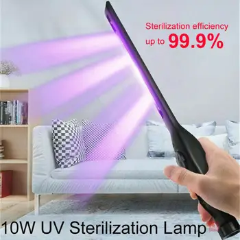 High Quality LED Handheld Portable UV Light Sterilization Ultraviolet UV-C Disinfection Lamp
High Quality LED Handheld Portable UV Light Sterilization Ultraviolet UV-C Disinfection Lamp