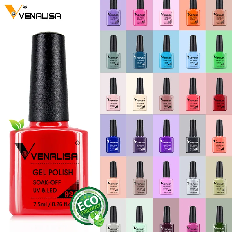 Гель лак для ногтей Venalisa 7 5 мл 60 цветов бесплатная доставка Лидер продаж|gel polish