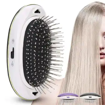 Professional Negative Ion Anti-Static Scalp Vibration Massage Comb Electric Hairdressing Comb Household Salon Hair Styling Comb
Professional Negative Ion Anti-Static Scalp Vibration Massage Comb Electric Hairdressing Comb Household Salon Hair Styling Comb