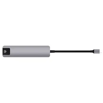 5 in 1 USB Type C Hub Hdmi 4K USB C Hub to Gigabit Ethernet Rj45 Lan Adapter for Mac book Pro Thunderbolt 3 USB-C Charger
5 in 1 USB Type C Hub Hdmi 4K USB C Hub to Gigabit Ethernet Rj45 Lan Adapter for Mac book Pro Thunderbolt 3 USB-C Charger