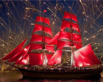 Red sailing boat Needlework Aide sets Cross stitch 14CT Unprinted Embroidery kits Arts Cross-Stitching,DIY Handmade Home Decor
Red sailing boat Needlework Aide sets Cross stitch 14CT Unprinted Embroidery kits Arts Cross-Stitching,DIY Handmade Home Decor